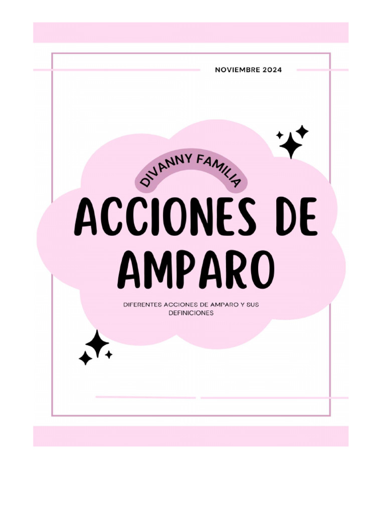 Accion de Amparo | PDF | Habeas corpus | Justicia