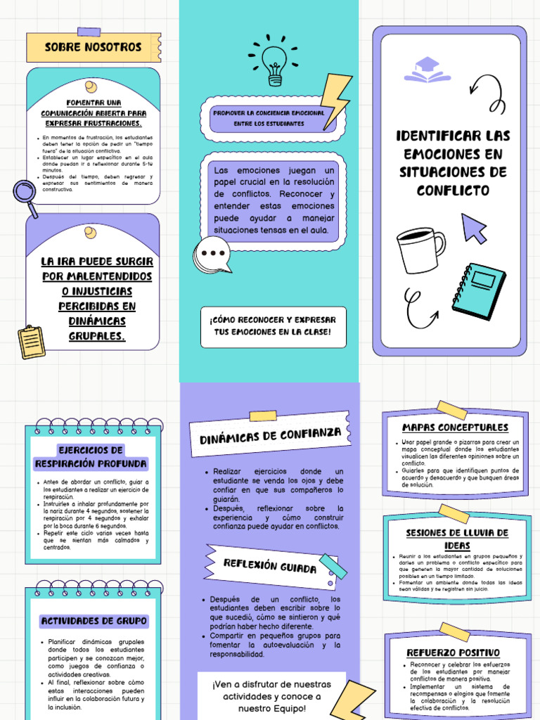 Emociones y Conflictos en el Aula | PDF | Las emociones | Ciencia cognitiva