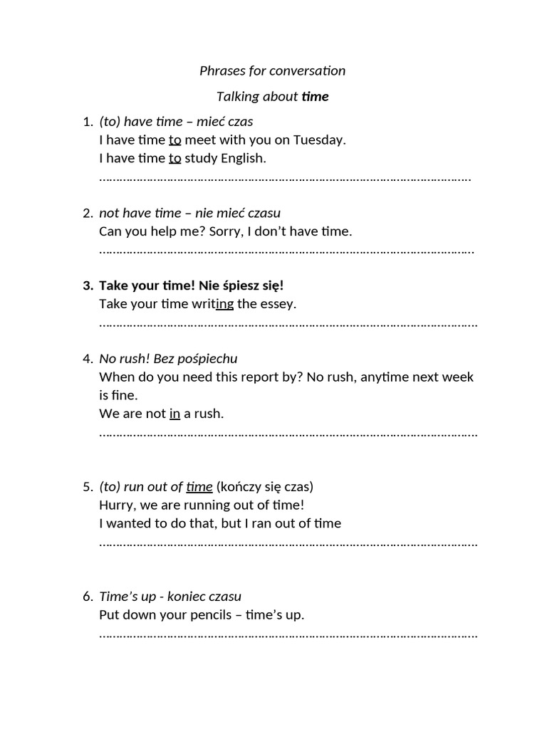 Talking About Time | PDF | Language Arts & Discipline