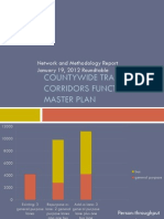 Countywide Transit Corridors Functional Master Plan: Network and Methodology Report January 19, 2012 Roundtable