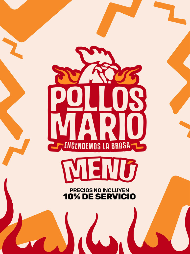 Menú Pollos Mario | PDF
