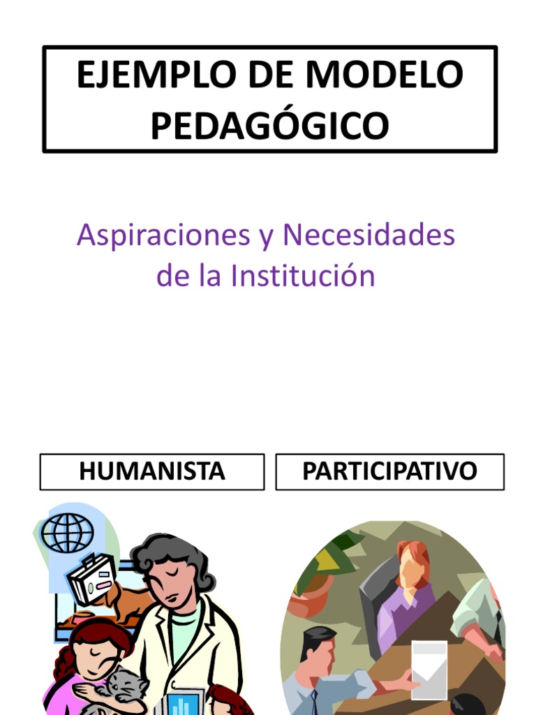 EJEMPLO DE MODELO PEDAGÓGICO