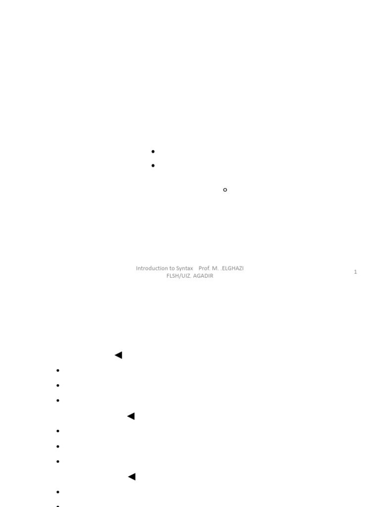 Understanding Argument Structure in Syntax | PDF | Syntax | Verb