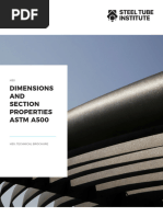 Atlas HSS Steel Size and Properties Chart | PDF