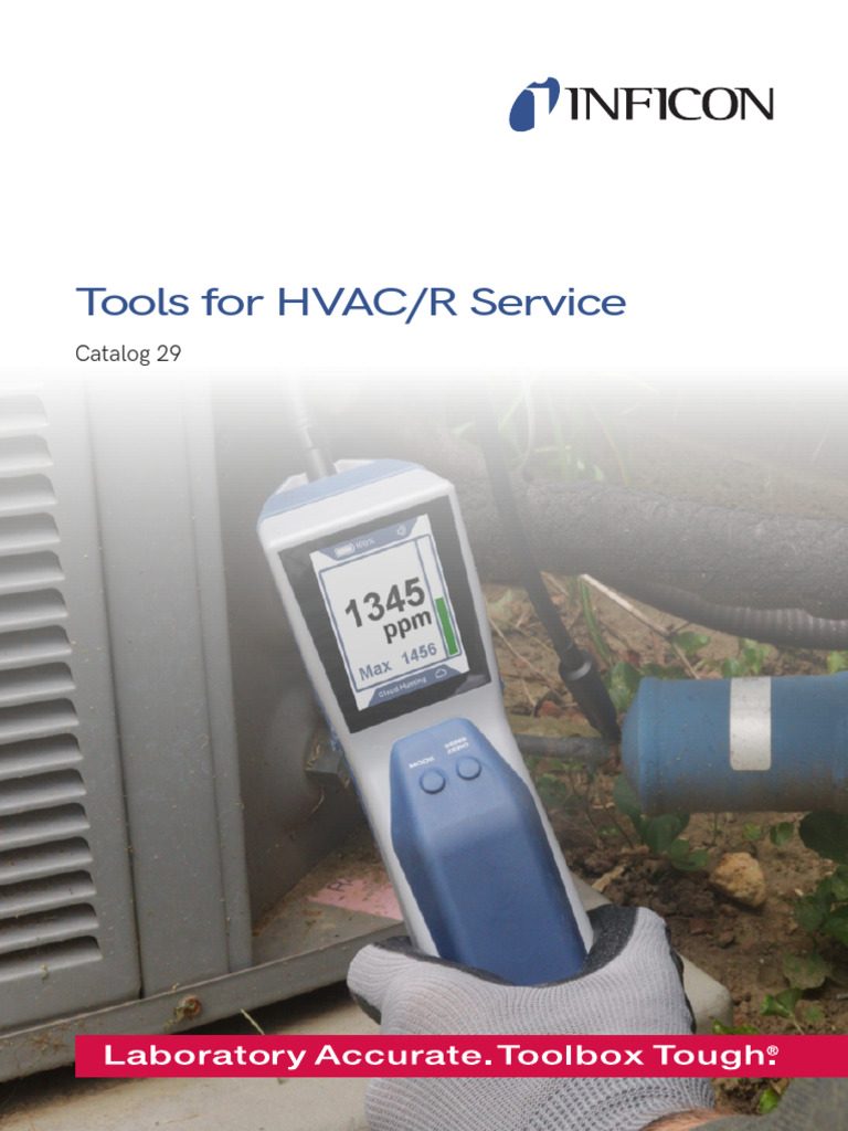 INFICON Service Tools Catalog | PDF | Battery Charger | Propane