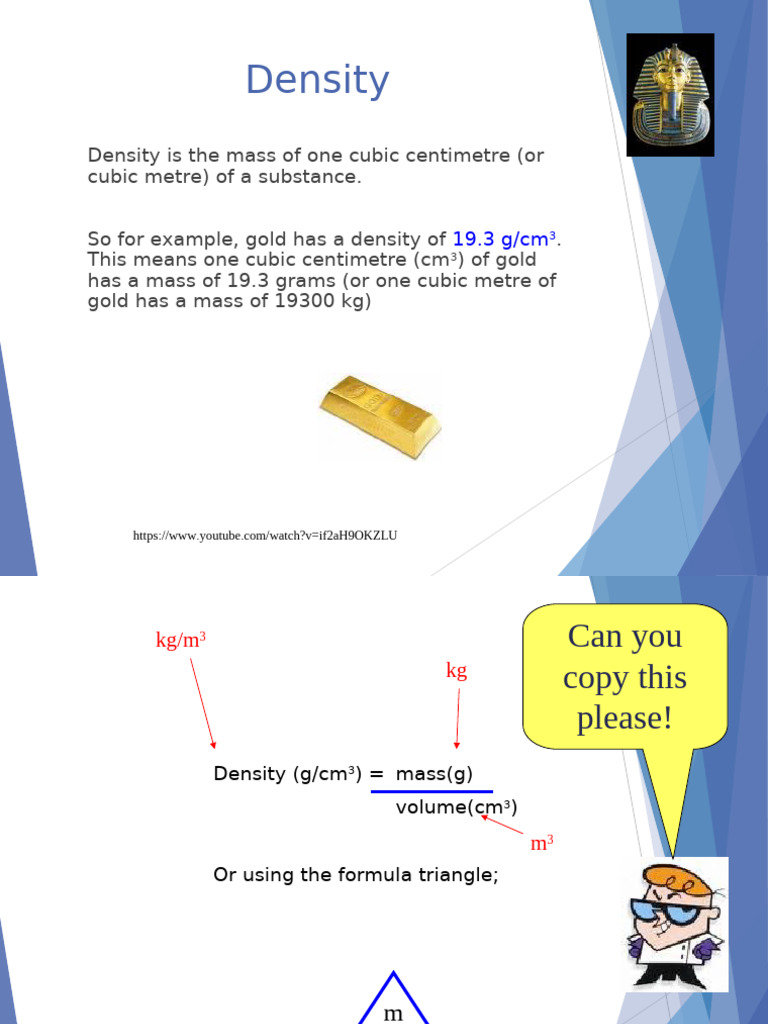 Understanding Density: Formulas & Examples | PDF