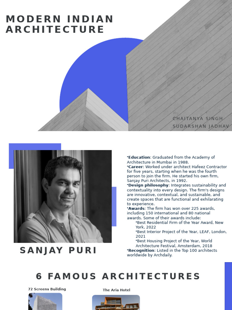 Modern Indian Architecture by Sanjay Puri | PDF | Architectural Design ...