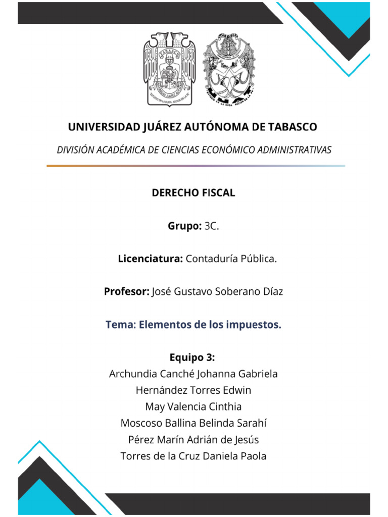 Elementos del Impuesto sobre la Renta | PDF | Impuesto sobre la renta ...