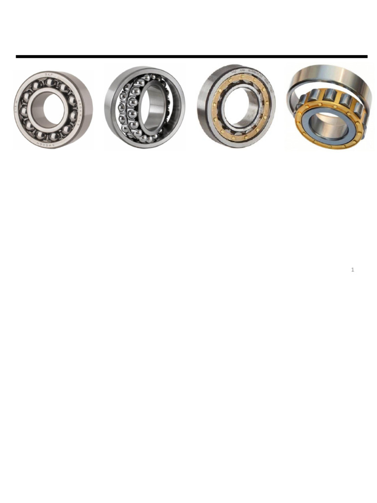 MCL211 - PPT - Rolling Element Bearings | PDF | Bearing (Mechanical ...