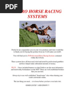 Download 50 Pro Horse Racing Systems by robert99x SN79149481 doc pdf