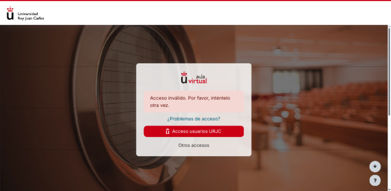 Página Principal - Aula Virtual | PDF