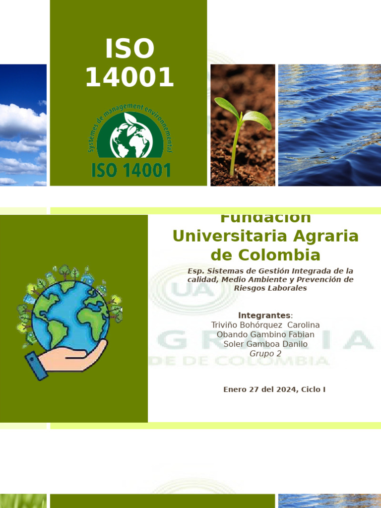 Guía ISO 14001 para SGA Empresarial | PDF | Sustentabilidad | Entorno ...