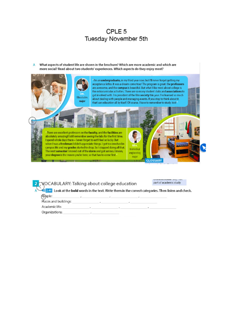 CPEL 8 Class 13 and 14 | PDF