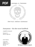 Download Anonymous  the uber-secret handbook by George Hill SN79150983 doc pdf