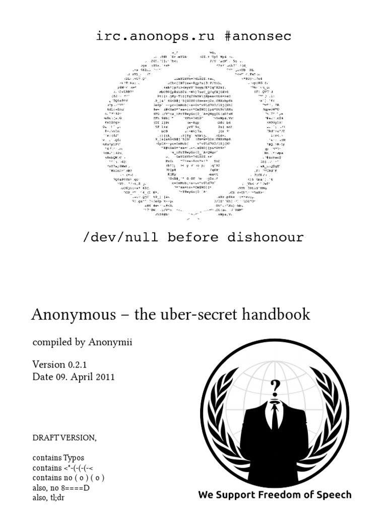 Anonymous - The Uber-Secret Handbook | PDF