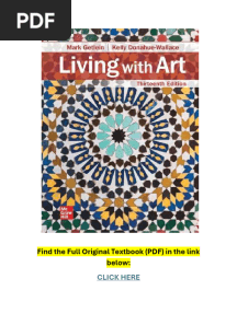 Living With Art 13th Edition PDF