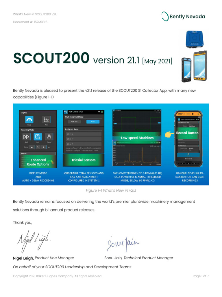 SCOUT200 - WhatsNew Version 21.1 | PDF