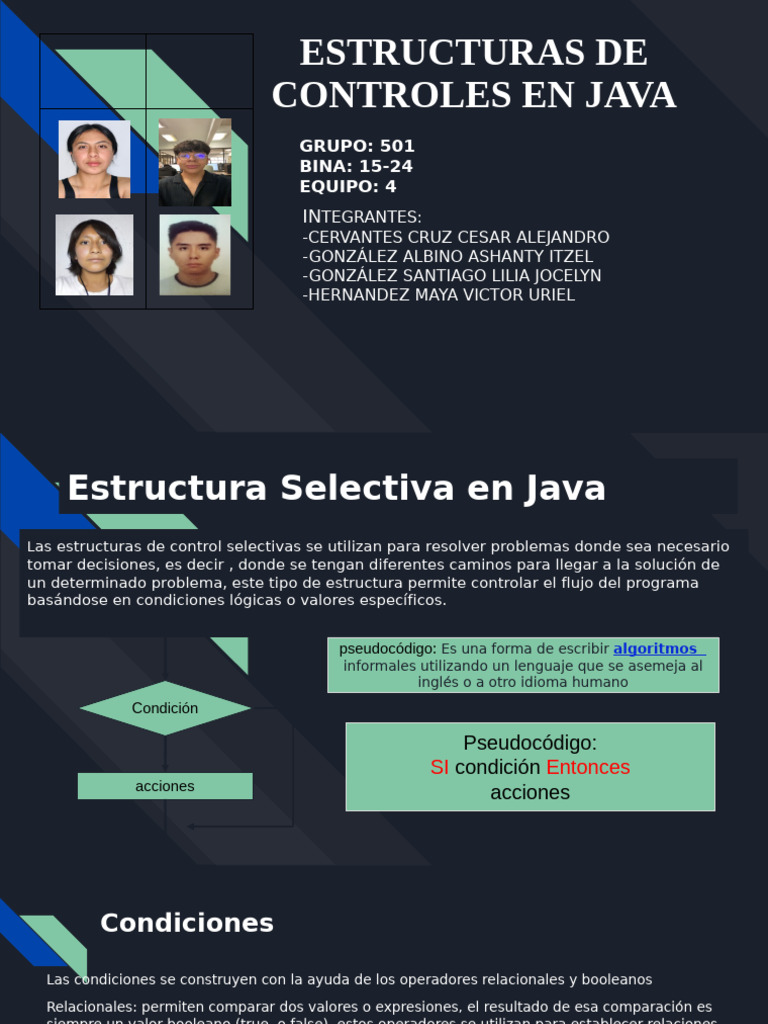 G501B15 Estructurajava | PDF | Programación de computadoras ...