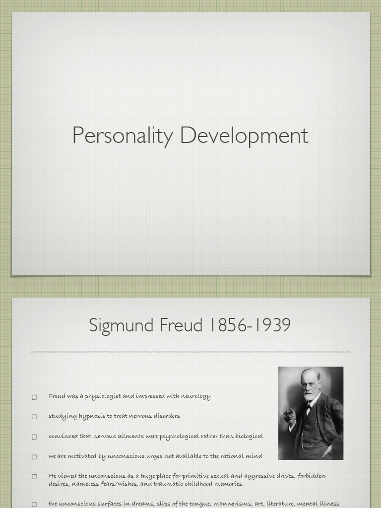 Freud and Erikson | PDF | Id | Unconscious Mind