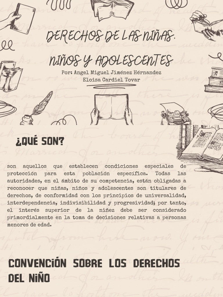 Derechos de Niñas, Niños y Adolescentes | PDF | Derechos de los niños ...
