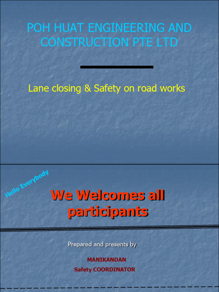 Road Safety and Traffic Control Guide | PDF | Traffic | Road
