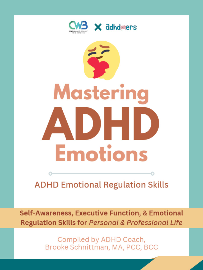 ADHD Emotional Regulation Workbook | PDF | Attention Deficit ...