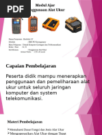 Fungsi dan Cara Kerja LAN Tester | PDF | Komputer