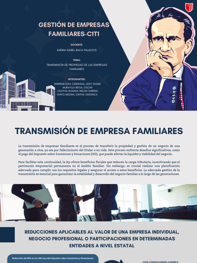 Transmision de Propiedad de Empresas Familiares | PDF | Business ...