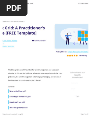 9 Box Grid: A Practitioner’s Guide [FREE Template] - AIHR