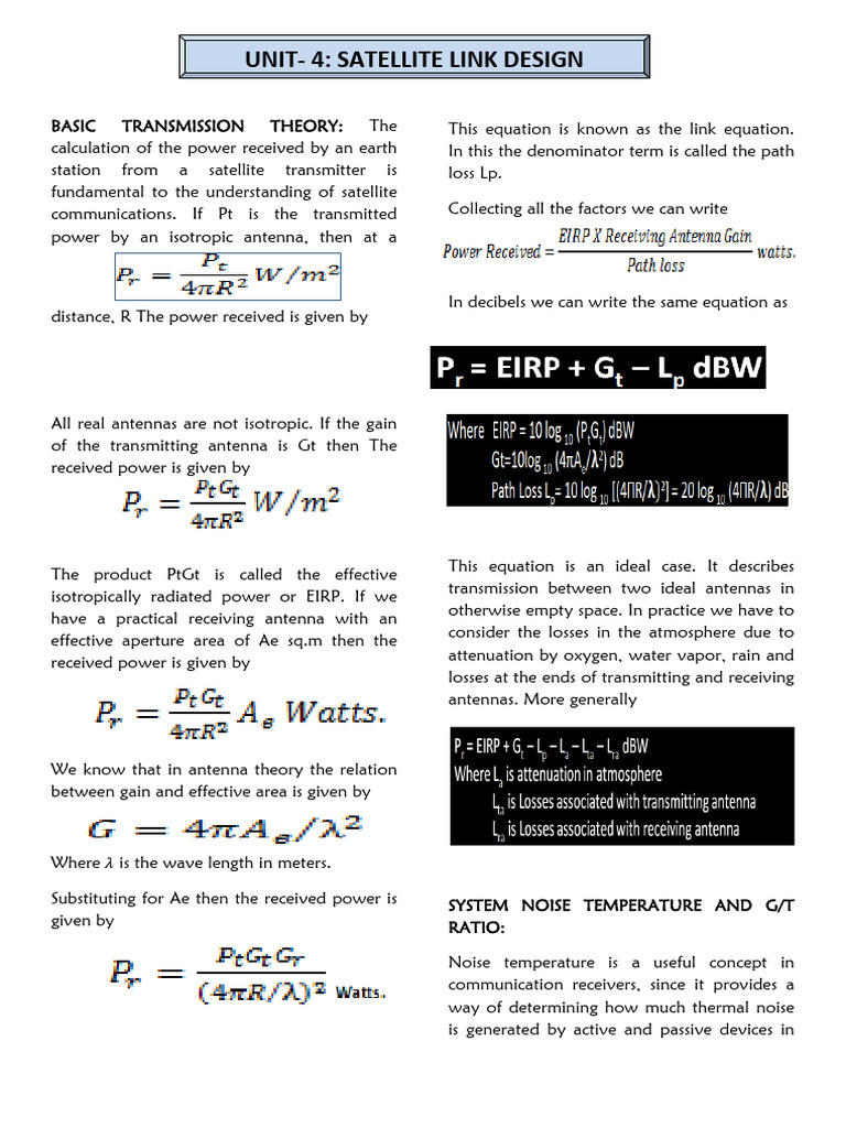 SC Unit 4 | PDF | Telecommunications Engineering | Electronics
