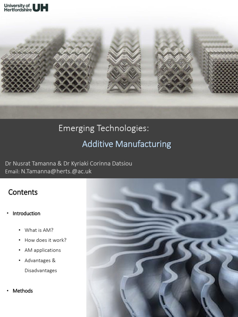 AdditiveManufacturing NT | PDF | 3 D Printing | Building Engineering