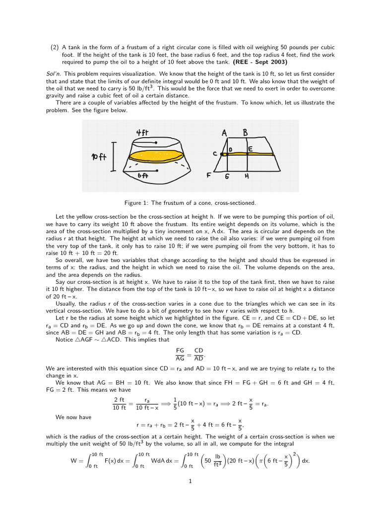 Applications of Integrals Cont D | PDF | Area | Weight