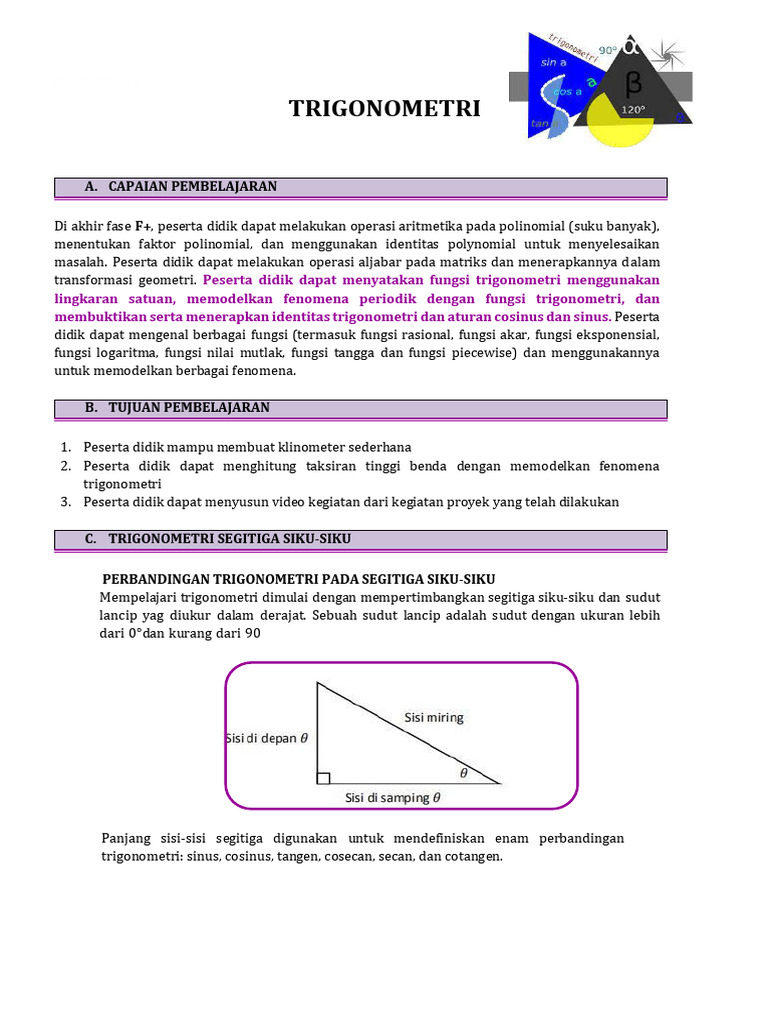 Cara Membuat Klinometer Sederhana | PDF