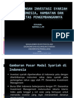 Perkembangan Investasi Syariah Di Indonesia - Hambatan Dan