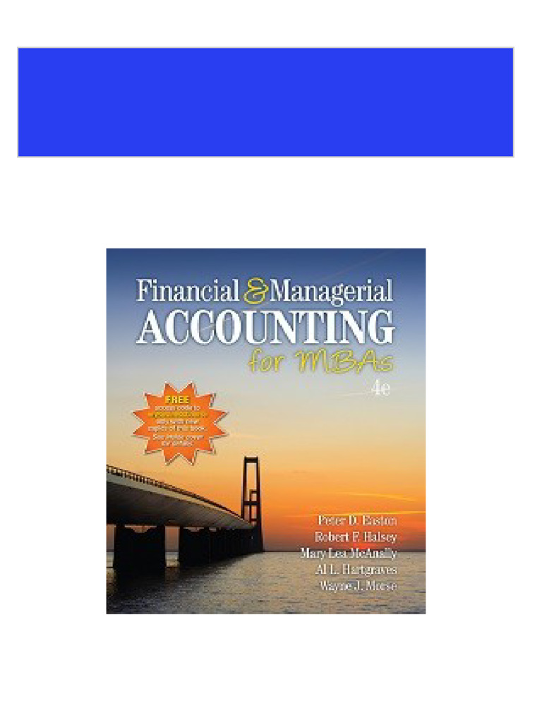 Financial Accounting for MBAs, 8th Ed（Financial and