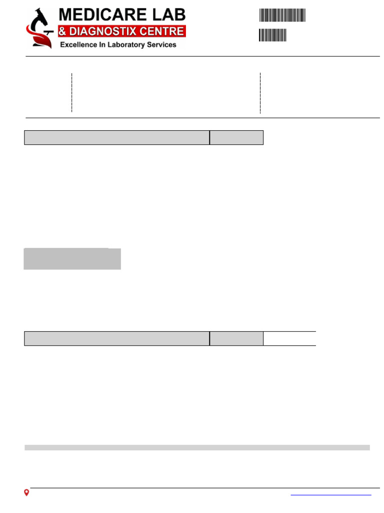 CBC and RFT Test Results Report | PDF | White Blood Cell | Clinical ...