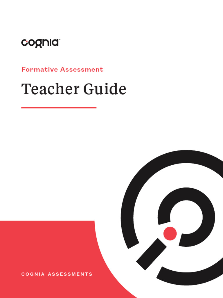 Cognia Formative Assessment Guide | PDF | Educational Assessment ...