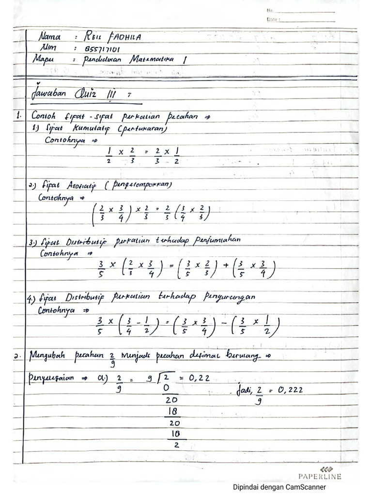 Tugas 3 Pendidikan Matematika I Pdf