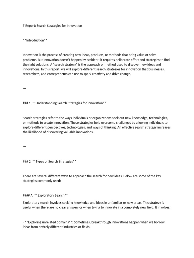 Innovation Management | PDF | Innovation | Artificial Intelligence