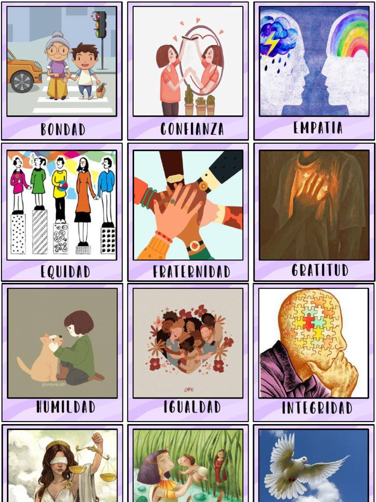 Memorama de Valores | PDF