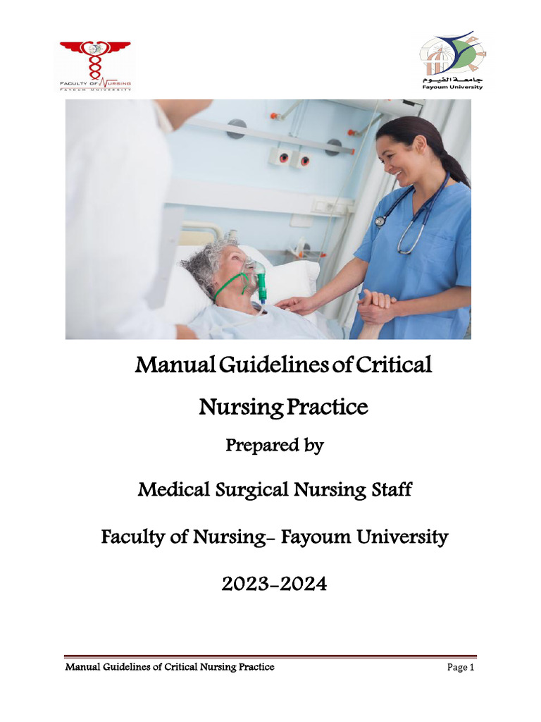 Critical Nursing Practice Guide | PDF | Intensive Care Medicine ...