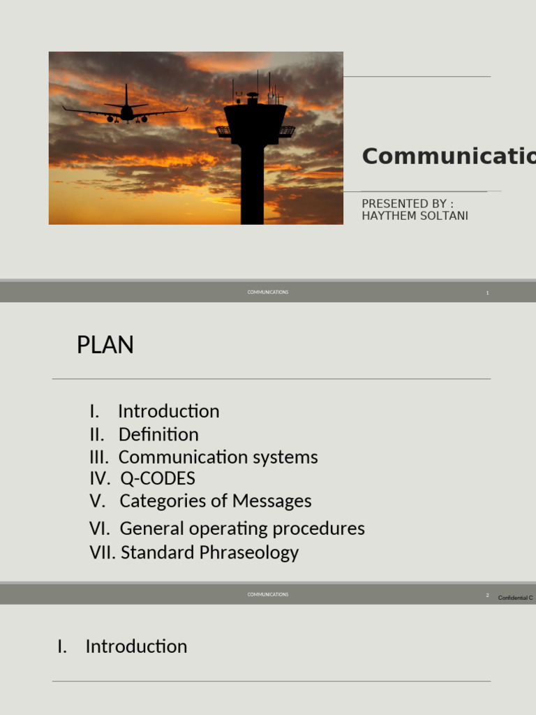 Communication 24 05 24 | PDF | Communication | Air Traffic Control
