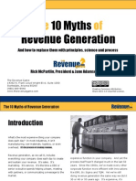 Download The 10 Myths of Revenue Generation by TheRevenueGame SN7916543 doc pdf