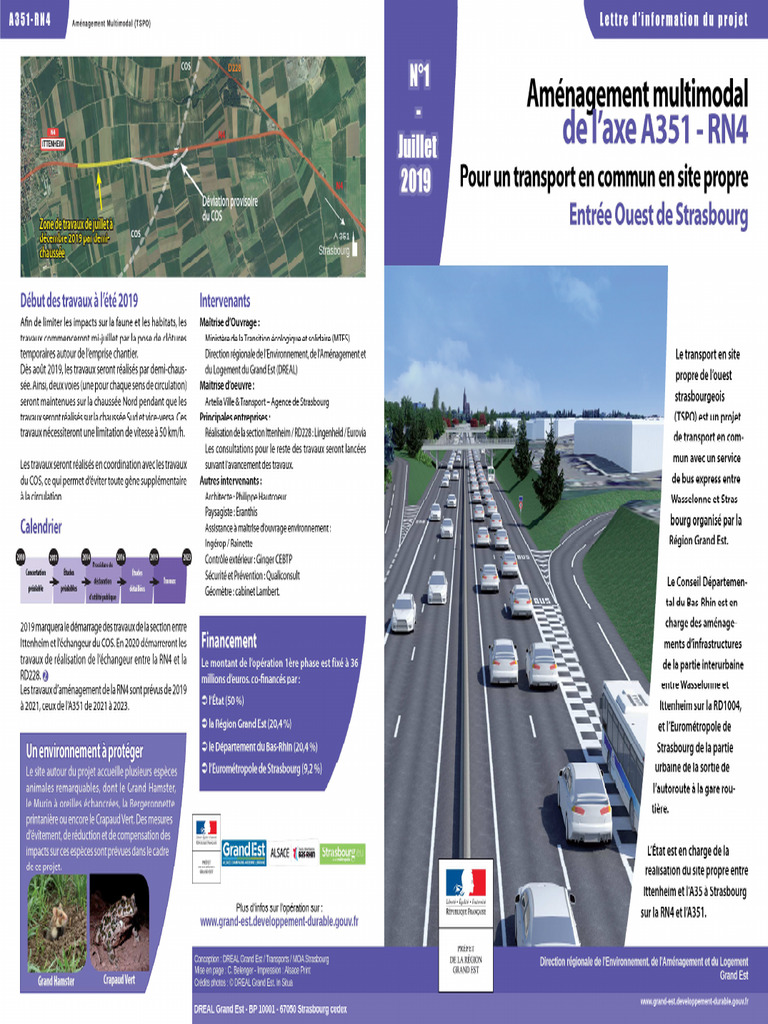 Aménagement Multimodal A351 RN4 | PDF