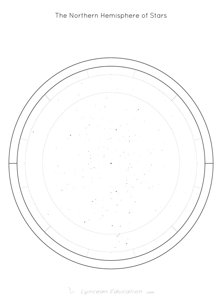 Star Visibility by Hemisphere at 30°N | PDF