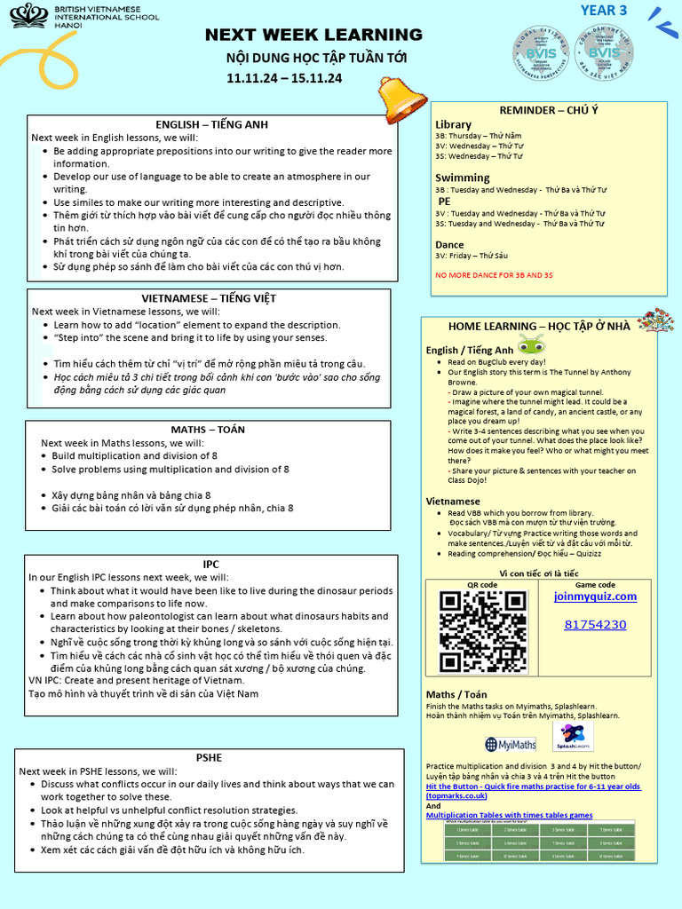 T1b - Week 3 - Home Learning | PDF