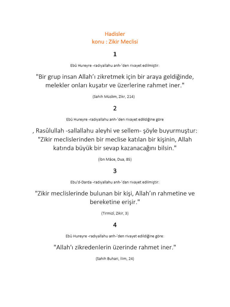 40 Hadis | PDF