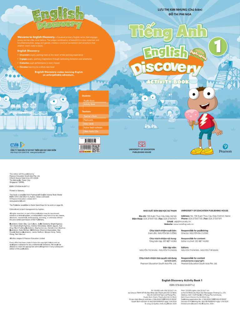 English Discovery Activity Book 1 | PDF