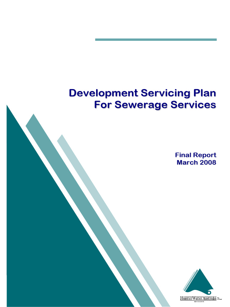 Developer Servicing Plan For Sewer | PDF | Net Present Value | Sanitary ...