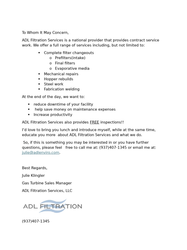 Introduction email julie klingler copy pdf